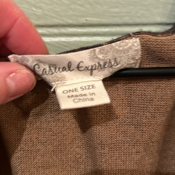 BEAUTIFUL Women's Abstract Bohemian Shawl, Kimono, Wrap, Poncho ONE SIZE - Picture 2 of 6